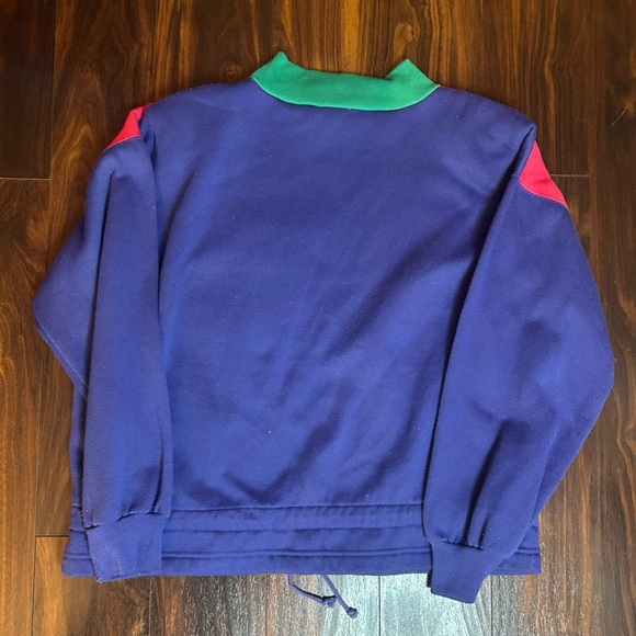 80s true vintage sweatshirt with shoulder pads - Picture 3 of 6